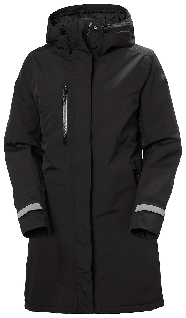 Helly-Hansen Damen Adore Isolierter Regenmantel S Schwarz, S Schwarz