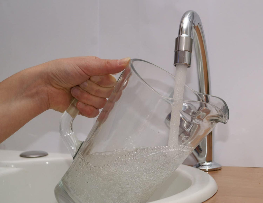 Wellnesswirbler ® für den Wasserhahn - Wasserwirbler und Wassersparer in einem - M22/M24