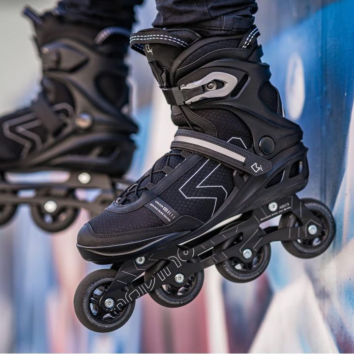 Movino Inline Skates | Cruzer B4 | Fitness Rollschuhe | Damen Herren Inliner | Inliner für Erwachsen