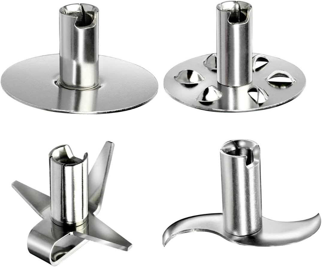 bamix Stabmixer Set M350 MAXX inkl. Ständer, 2 Becher, 4 Aufsteckteile, Processor, Spachtel, Reinigu