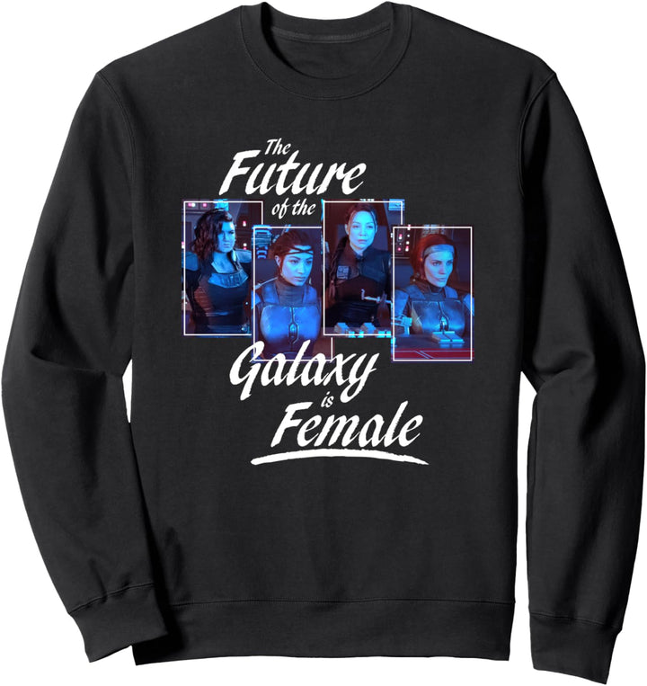 Star Wars The Mandalorian The Future of the Galaxy is Female Sweatshirt