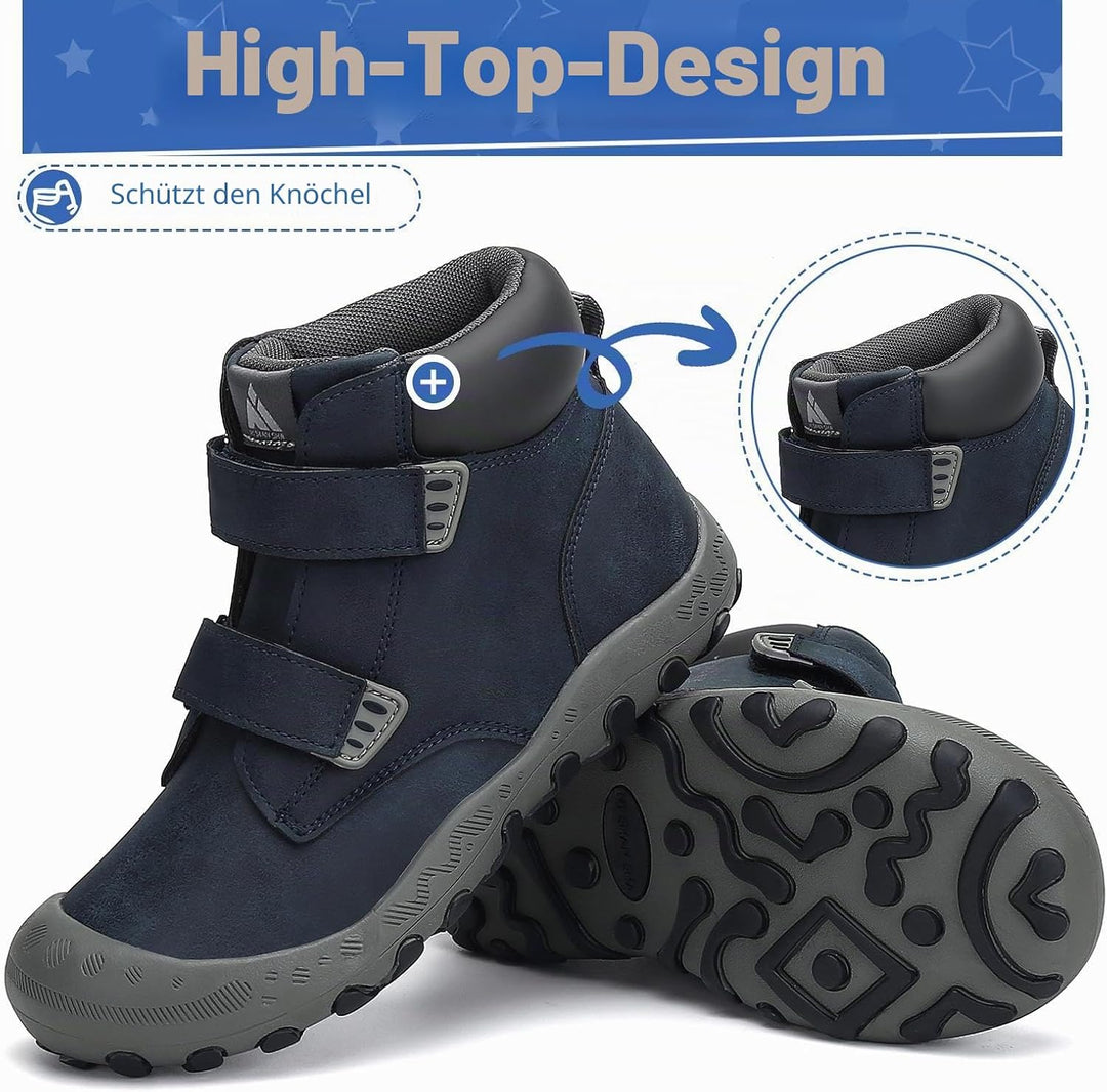 Mishansha Kinder Wanderschuhe rutschfest Trekkingschuhe Jungen Atmungsaktiv Outdoor Walkingschuhe Gr