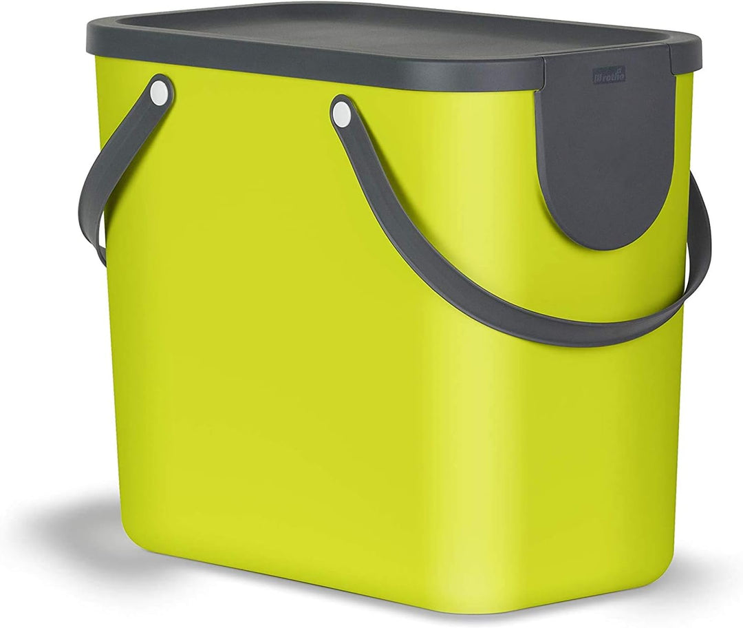 ROTHO Recycling-Müllsystem "Albula" 25 l grün lime grün, Grün