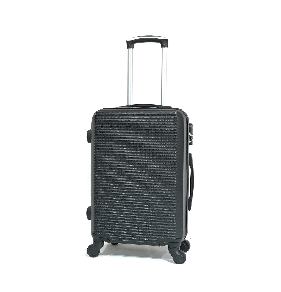 Kabine/Mittelgrosser Koffer mit oder ohne Vanity, Schwarz (5859), Cabine