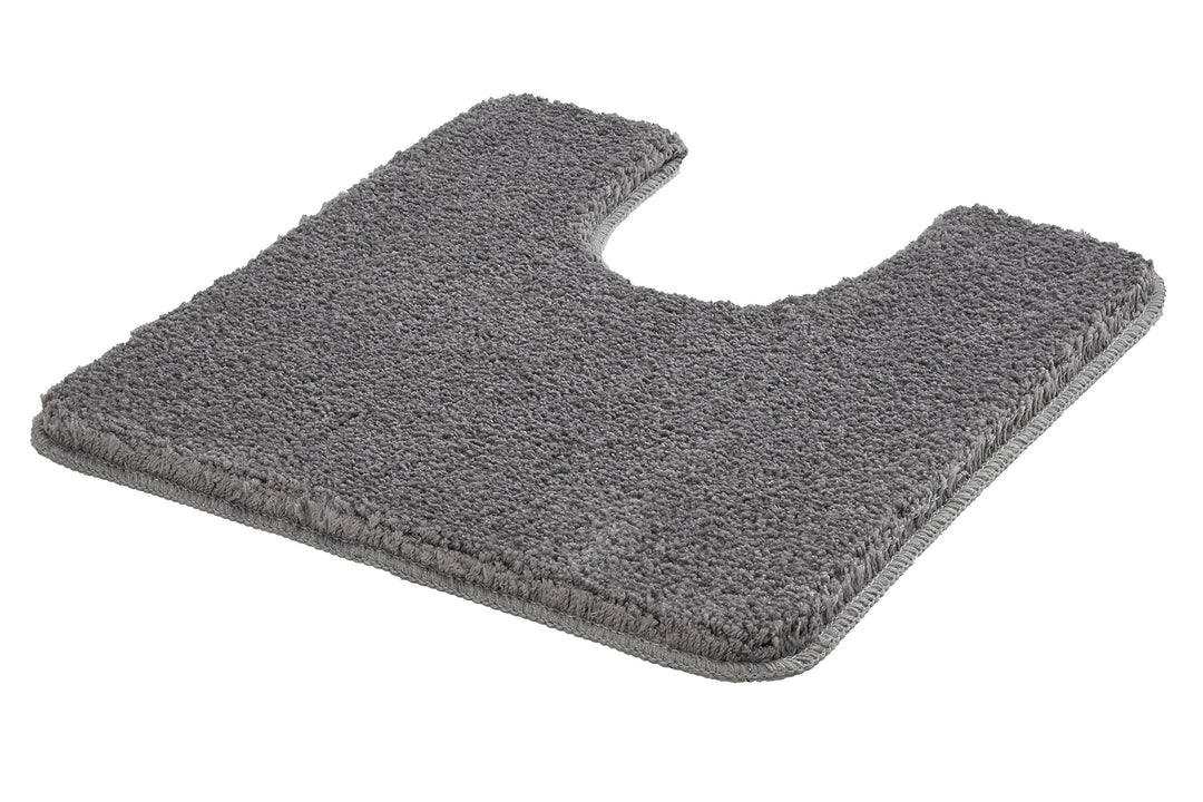 Meusch 2327901150 WC-Vorleger Super Soft, 50 x 50 cm, anthrazit 50 x 50 cm Anthrazit, 50 x 50 cm Ant