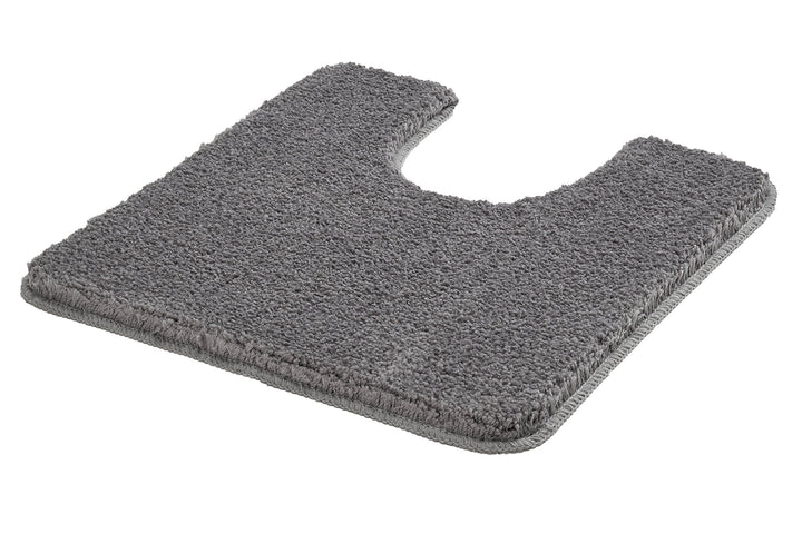 Meusch 2327901150 WC-Vorleger Super Soft, 50 x 50 cm, anthrazit 50 x 50 cm Anthrazit, 50 x 50 cm Ant