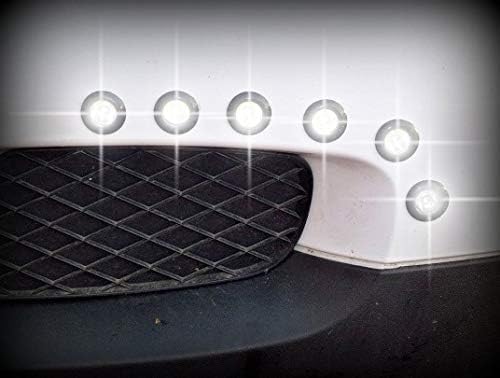 LEDflex flexibles Flex-Design Tagfahrlicht mit 10 LEDs - STVZO passend für alle PKW mit R-87 Zulassu