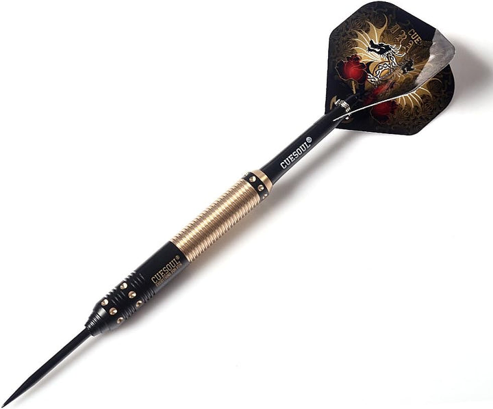 CUESOUL Dragon Deluxe Messing Steel Dartpfeile, 21 Gramm J2105 25 Gramm, J2105 25 Gramm