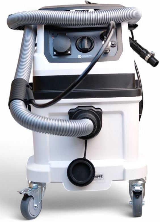 Industriesauger mit Klopffunktion 1600W Bausauger mit Fernbedinung Nassauger mit Steckdose Druckluft