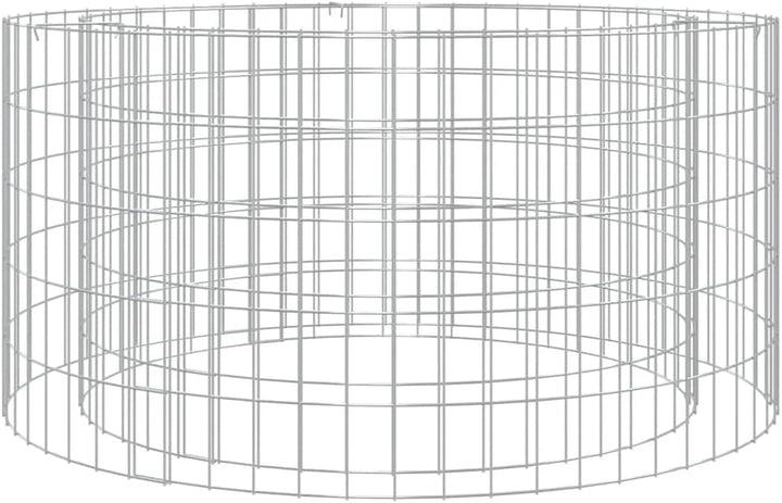 INLIFE Gabionen-Feuerstelle Ø 100 cm Verzinktes Eisen,8.7kg,153560 100 x 50 cm, 100 x 50 cm