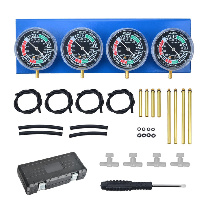 Motorrad-Vergaser-Synchronisations-Werkzeug-Set, Kraftstoff-Vakuum-Vergaser-Synchronisationsmessgerä