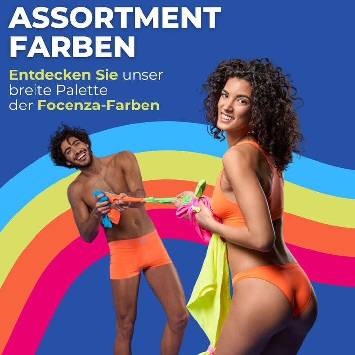 FOCENZA T-Shirt für Herren mit V-Ausschnitt, Unterwäsche aus weicher elastischer und bequemer Mikrof
