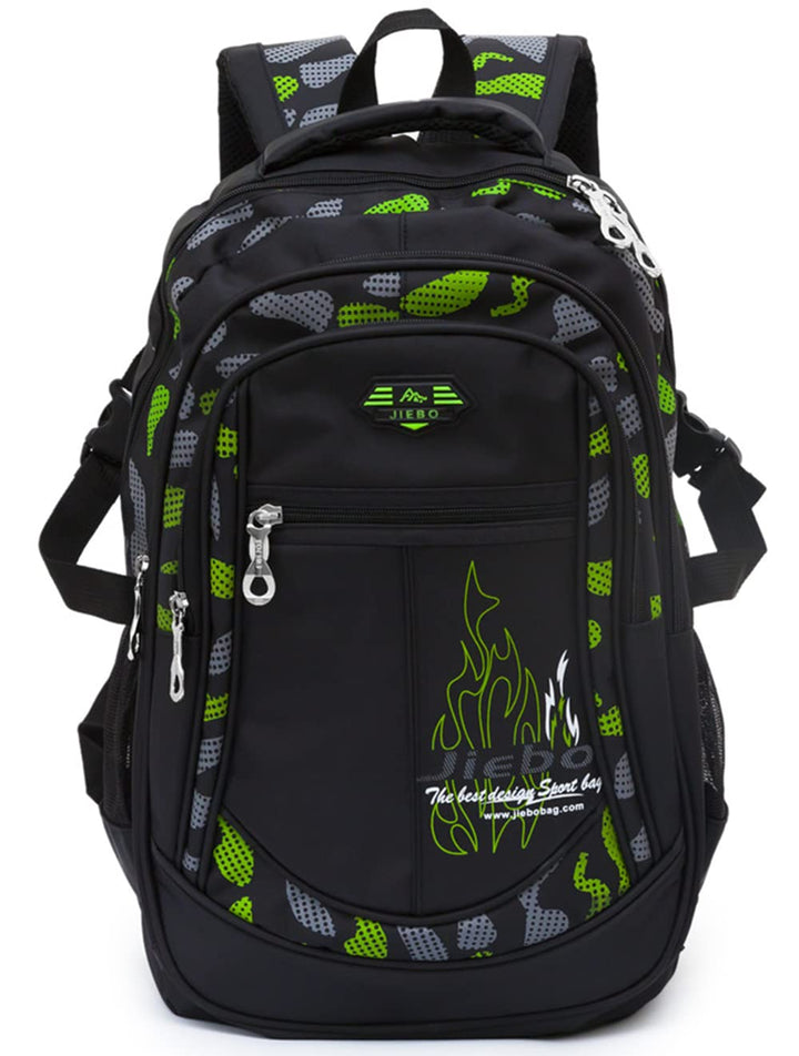 Jungen Schultasche Rucksack Teenager Schulrucksack Jugendliche Schule Daypacks Kinder Gross Schulran