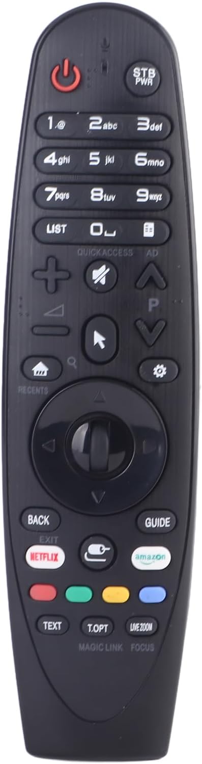 Dpofirs Fernbedienung für LG Fernseher, TV-Fernbedienung Passend für LG AN-MR600 AN-MR650 42LF652V 4