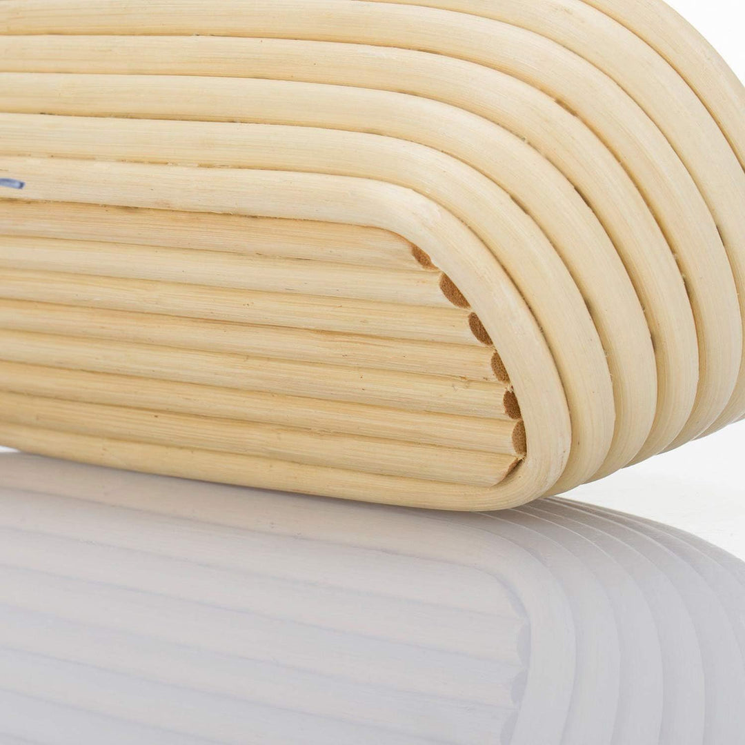 Westmark Gärkörbchen, Für 750-1000g Brotteig, Oval, Länge: ca. 28 cm, Peddigrohr, Hellbeige, 3204227