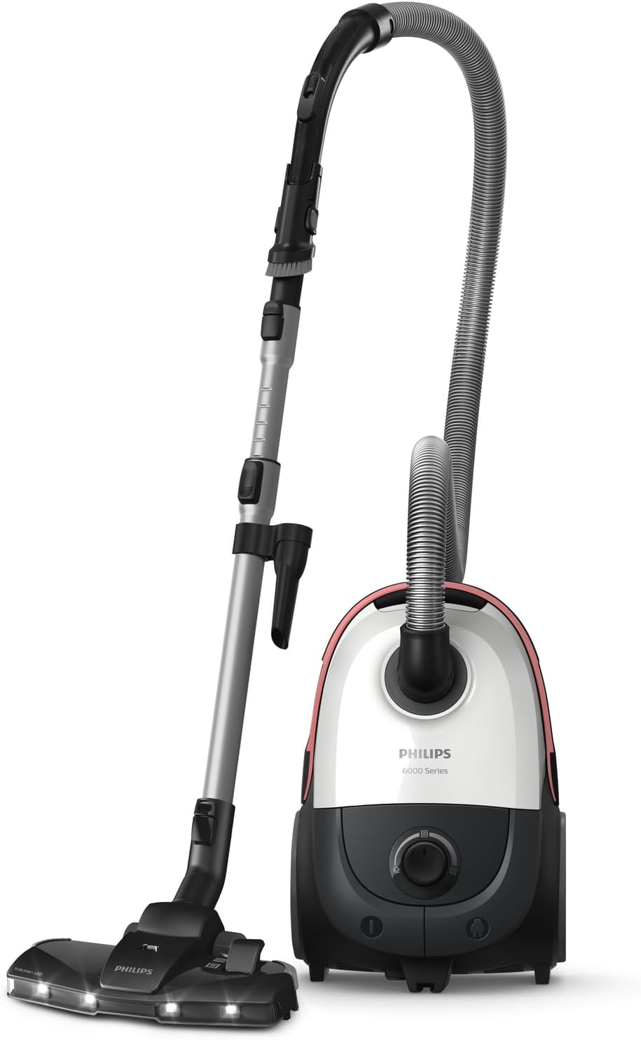 Bodenstaubsauger mit Beutel - PHILIPS XD6122/12 - 900 W - 4 L - Polarweiss