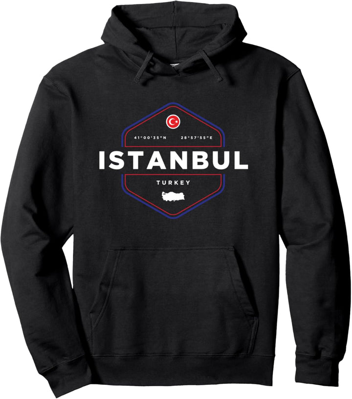 Istanbul Turkey Pullover Hoodie