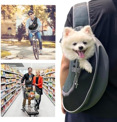 Hundetragetasche,Tragetuch Klein Hund Tragetasche Welpen Umhängetasche Haustier Transporttasche mit