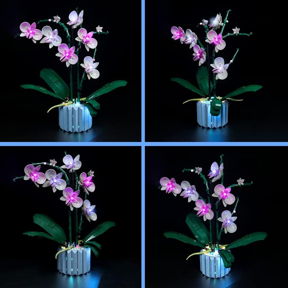 Led Licht Set für Lego Orchidee, Led Beleuchtungs Set für Lego 10311 Orchidee Botanical Collection S