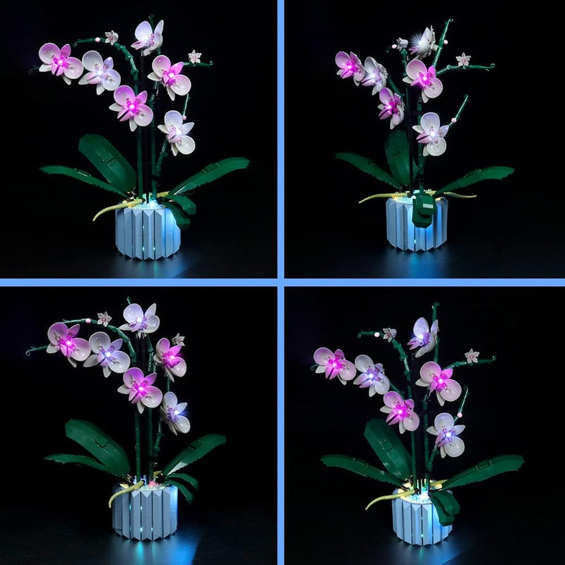 Led Licht Set für Lego Orchidee, Led Beleuchtungs Set für Lego 10311 Orchidee Botanical Collection S