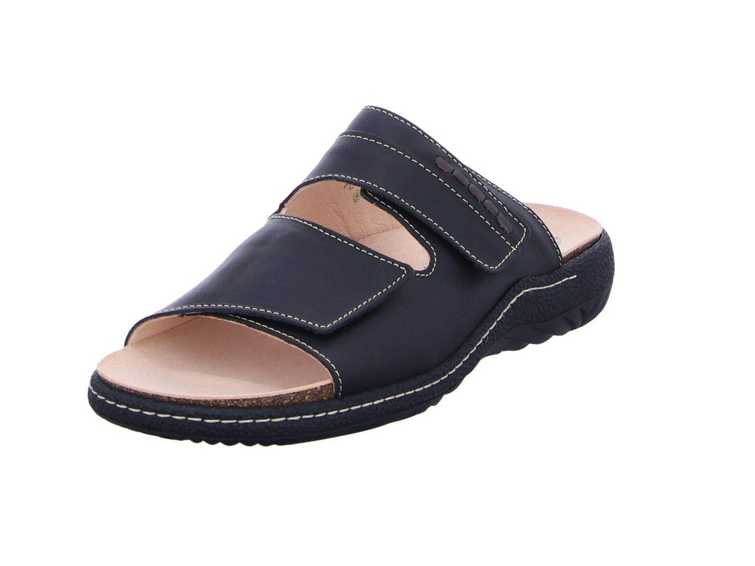 Think! Herren Change Nachhaltige, Wechselfussbett Pantolette 43 EU 0000 Schwarz Kombi, 43 EU 0000 Sc