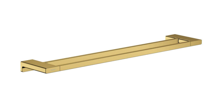 hansgrohe Handtuchstangen AddStoris, Handtuchhalter 64.8cm, Badetuchhalter, Polished Gold Optic 648m