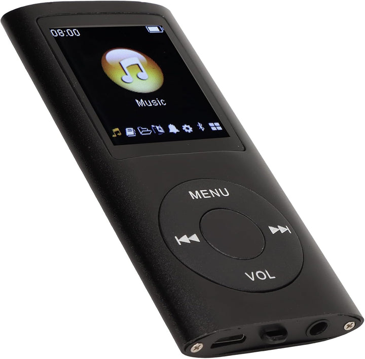 Digitaler, Kompakter und Tragbarer MP3-Player, Unterstützt 64 GB Speicher, 8 Stunden Langes Standby,