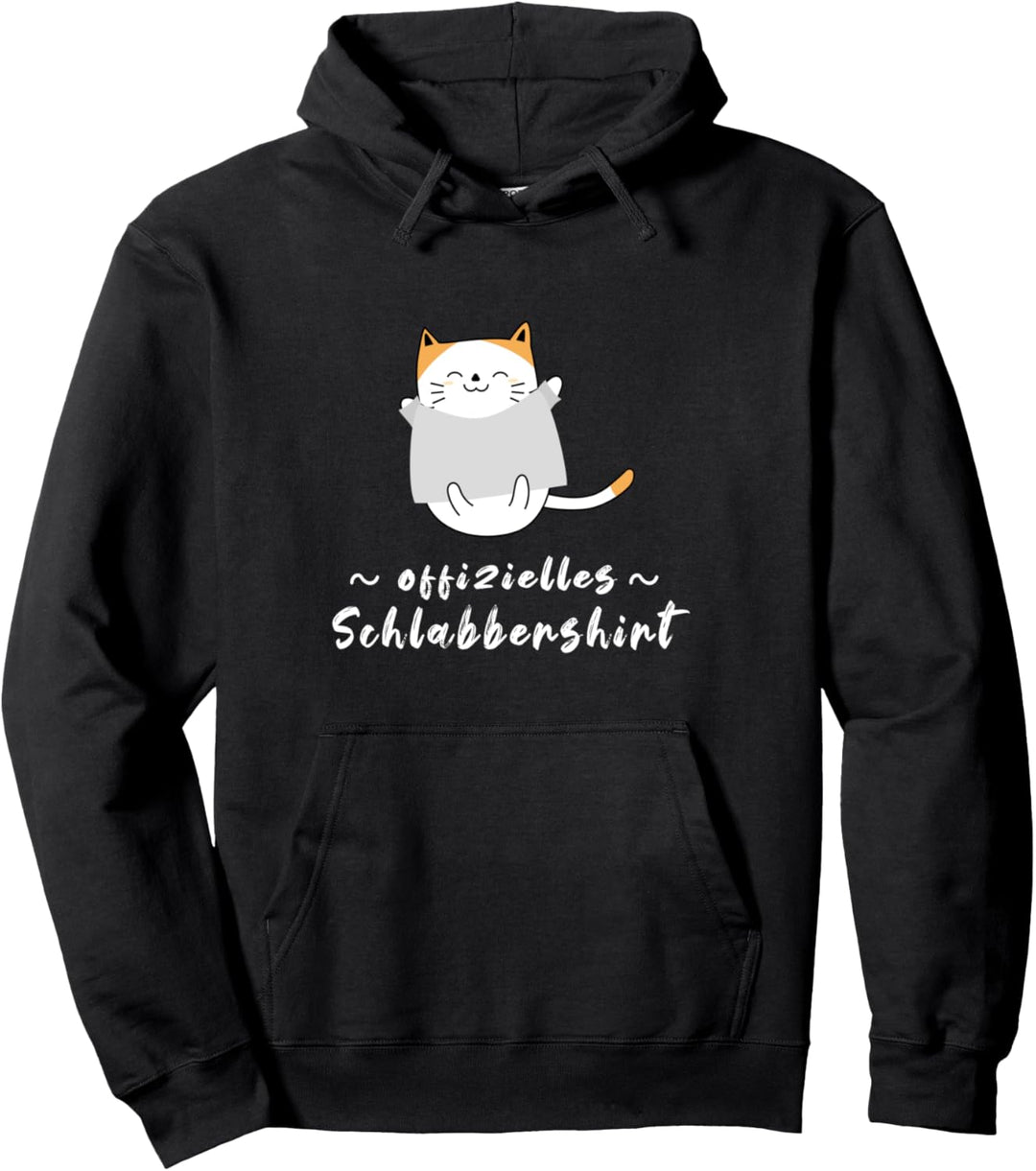 Offizielles Schlabbershirt Schlafshirt Katze Katzen Kätzchen Pullover Hoodie