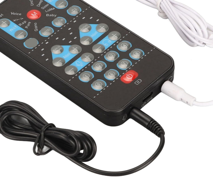 Bewinner Handheld Voice Changer, Tragbares Voice Changer Gerät, Voice Disguiser Handheld Mikrofon Vo