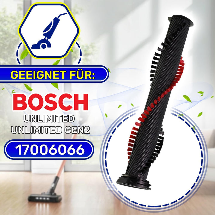 MONTERAL Walzen Kabellosen Elektrischen Staubsauger Bürste mit dem Originalcode 17006066 für Bosch -