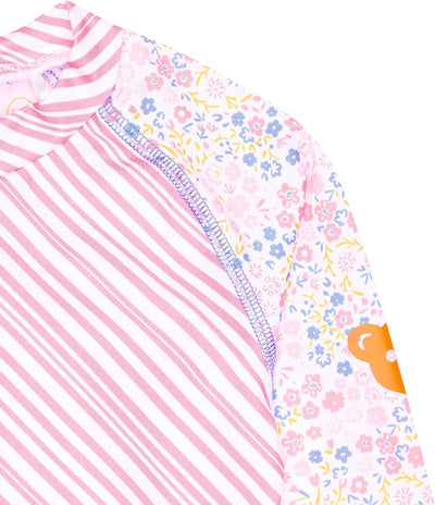 Steiff Baby-Mädchen Langarm Schwimmshirt 92 Salmon Rose, 92 Salmon Rose
