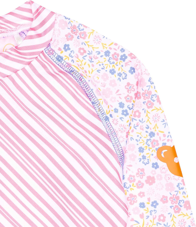 Steiff Baby-Mädchen Langarm Schwimmshirt 92 Salmon Rose, 92 Salmon Rose