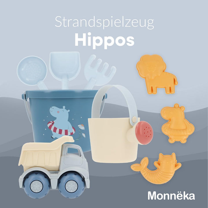 Strandspielzeug Set | Nachhaltiges Sandspielzeug | Enthält Verschiedene Teile | Leicht und tragbar f