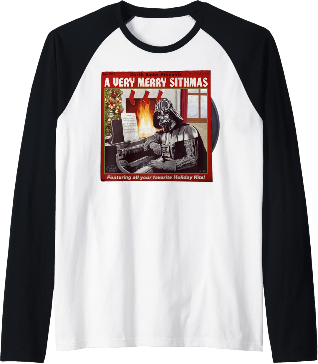 Star Wars Christmas Darth Vader A Very Merry Sithmas Cover Raglan