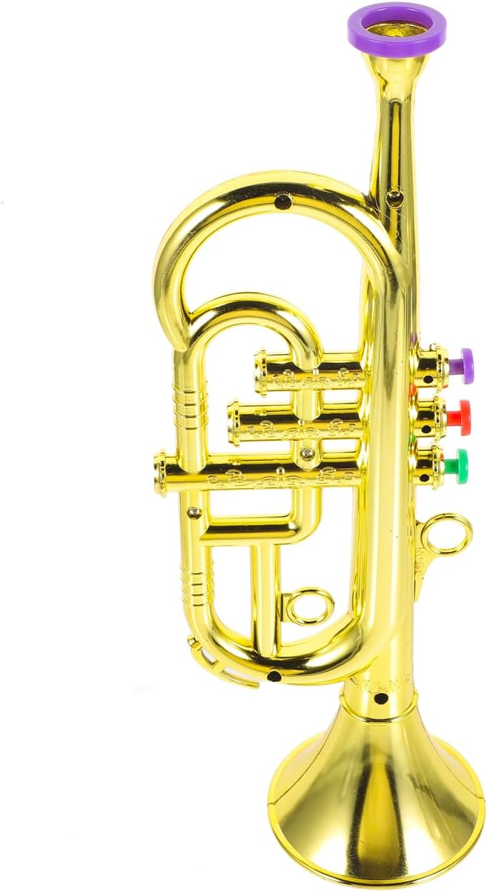 TOYANDONA 1 x Kinder-Trompete, Trompete, Spielzeug, Trompete, Spielzeug, Trompete, Spielzeug, Trompe