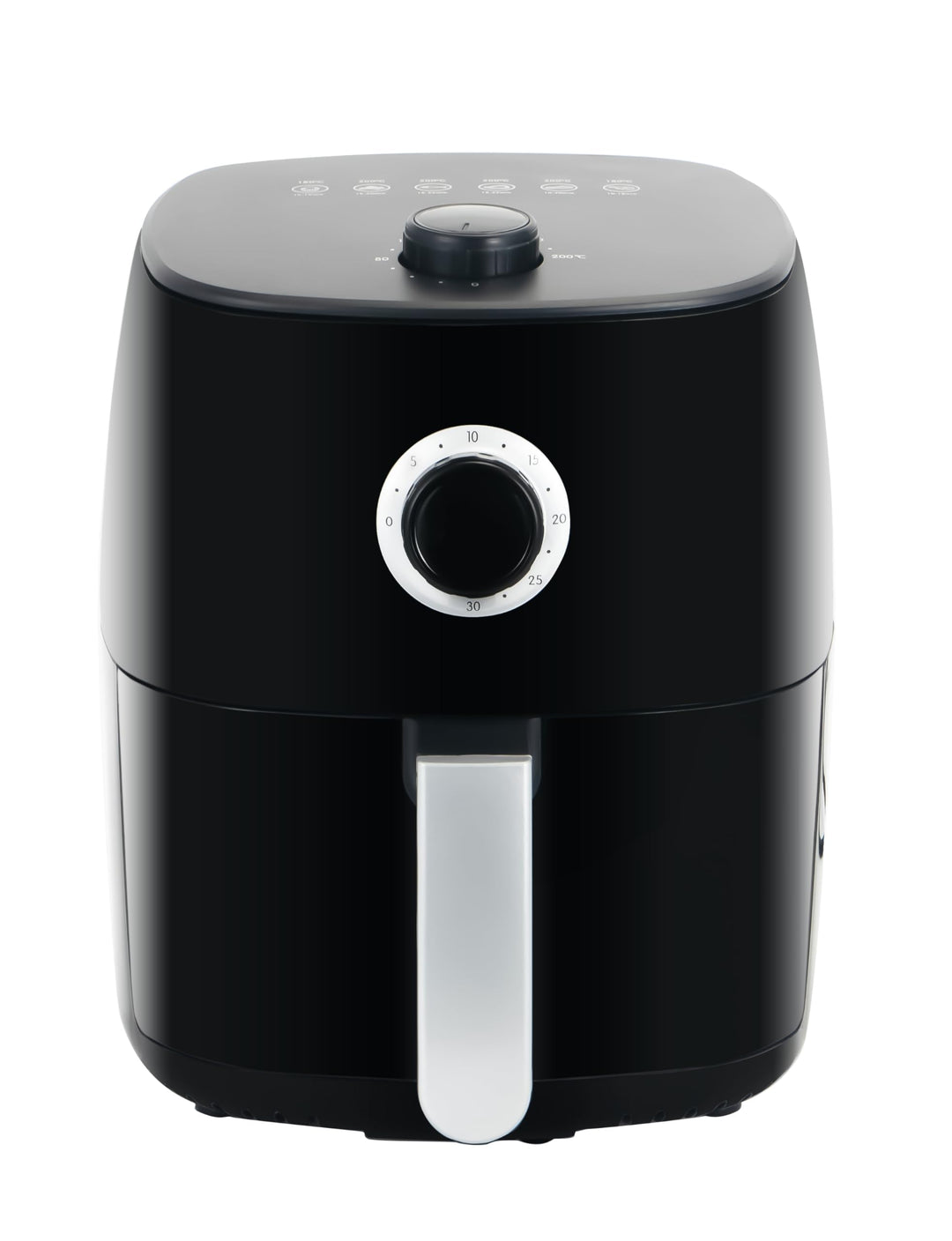 Home Trends® Mini-Heissluftfritteuse mit programmierbarer Temperaturregelung 1400 Watt 30 Minuten Ti