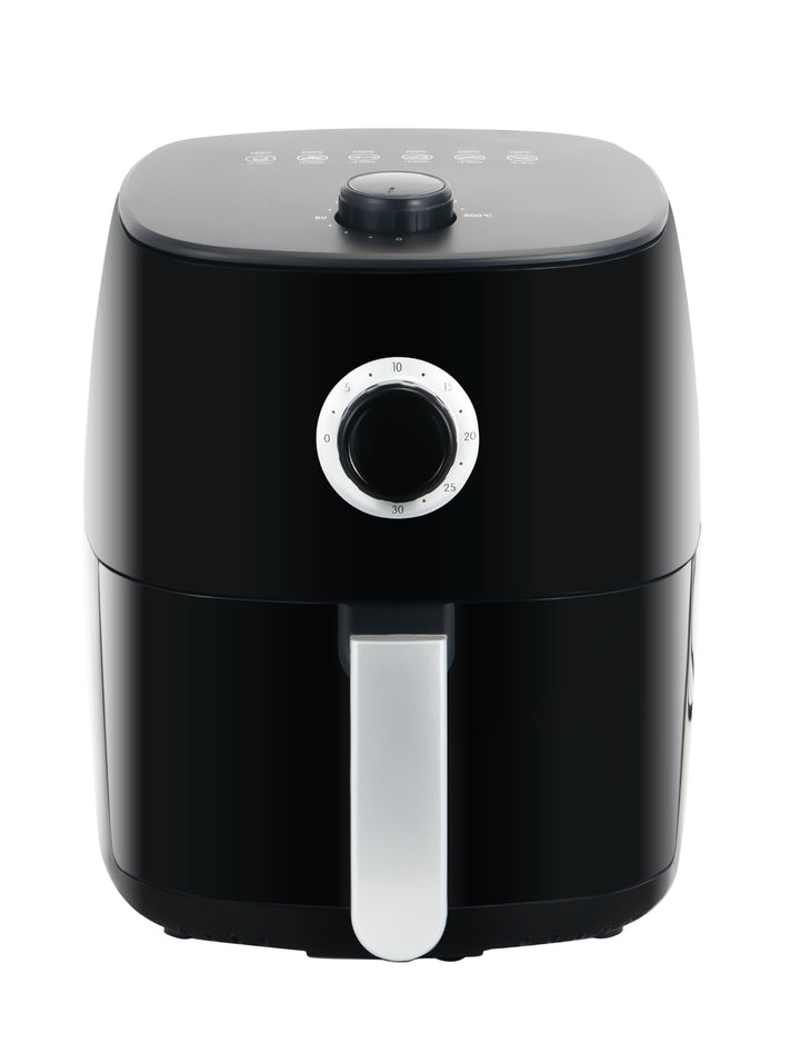 Home Trends® Mini-Heissluftfritteuse mit programmierbarer Temperaturregelung 1400 Watt 30 Minuten Ti