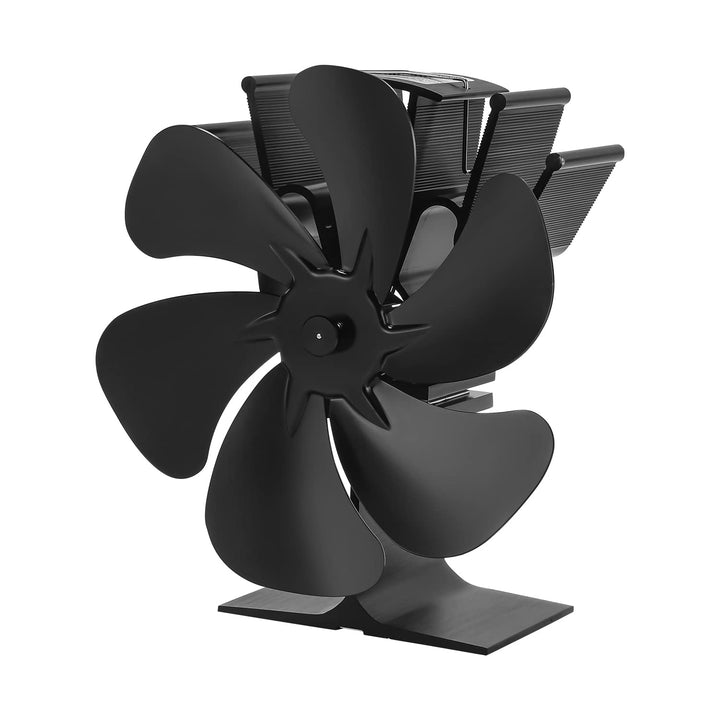 Randaco Kaminventilator 6 Blättern Ofenventilator hitzebetrieben Umweltfreundlich Friendly Kamin Ven