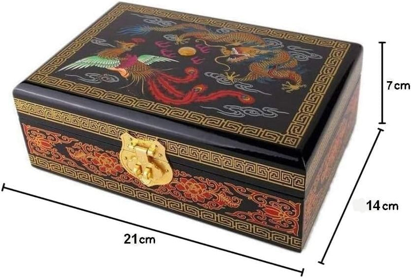 lachineuse Schmuck, Mehrfarbiger Drache, Non Applicable, Mehrfarbiger Drache