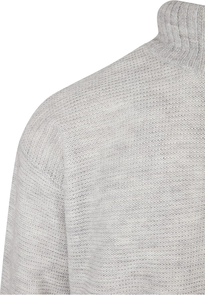 Urban Classics Knit Troyer, modischer Männer Strickpullover in Oversize Passform, erhältlich in zwei