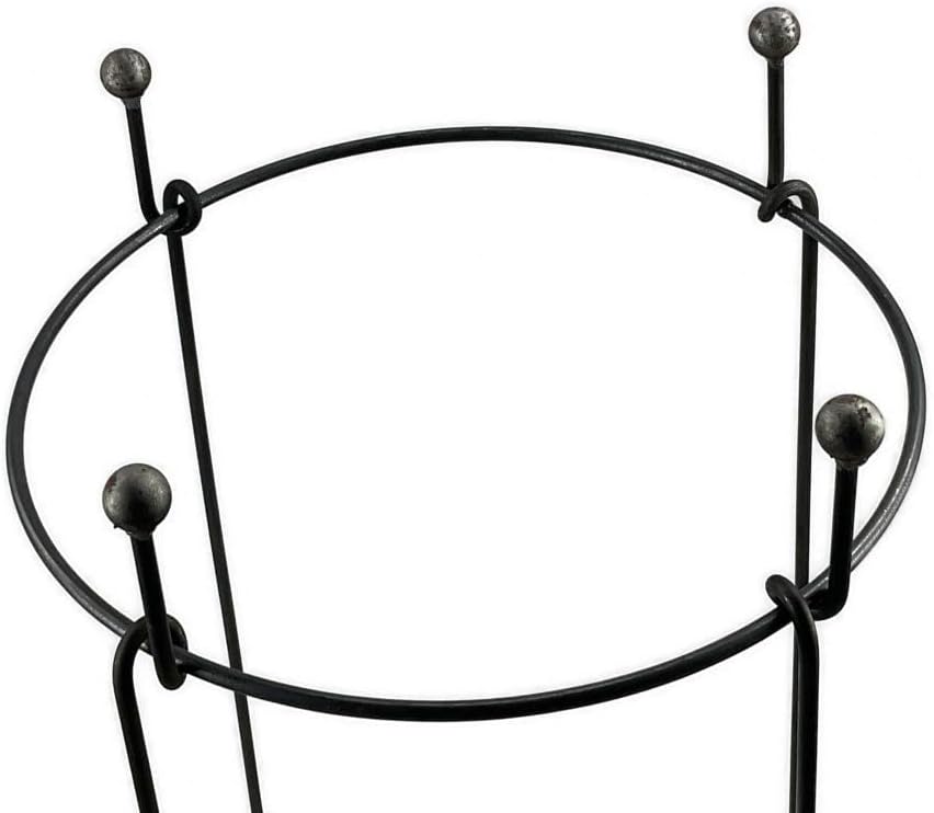 Hirsch Terracotta Staudenhalter OttO Kugel Höhe 90 cm Ø 50 cm flexibel, stabil, erweiterbar, Form Ru
