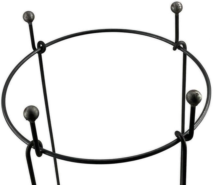Hirsch Terracotta Staudenhalter OttO Kugel Höhe 90 cm Ø 50 cm flexibel, stabil, erweiterbar, Form Ru