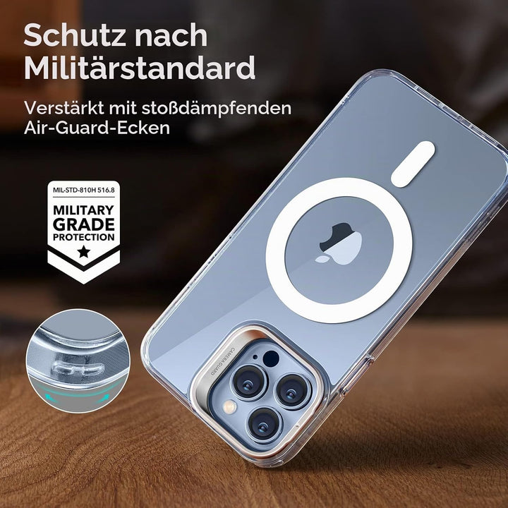 ESR für iPhone 13 Pro Hülle, Kompatibel mit MagSafe, Kamera Ständer Handyhülle iPhone 13 Pro Case, M