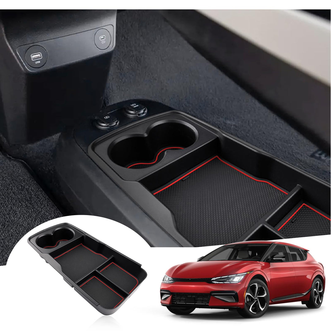 GAFAT Ki-a EV6 2021-2024 2025 Mittelkonsole Aufbewahrungsbox, EV6 2023 Organizer Tray Handschuhfach