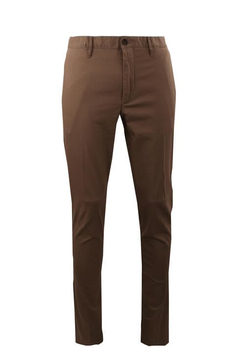 ALBERTO Slim Fit Chino ROB Mokka Grösse W33 L34
