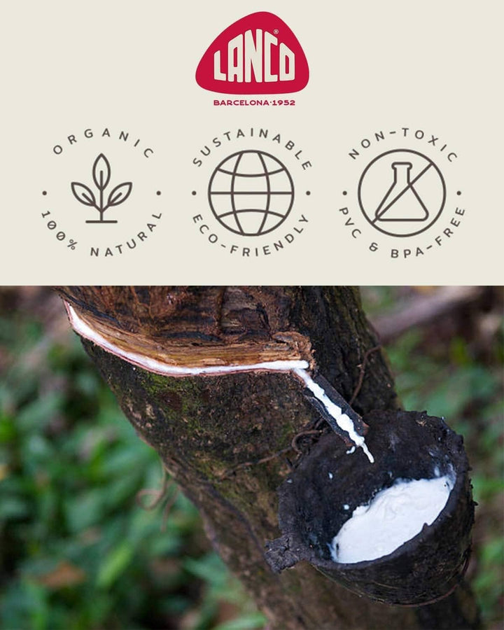 Lanco 8424678101371 Koch Ei Lacht; 100% Naturkautschuk