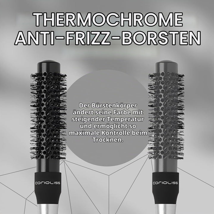 CORIOLISS | Hair Roller Brush für Frauen | Professionelle Haarbürste mit Keramik | Ideal für langes