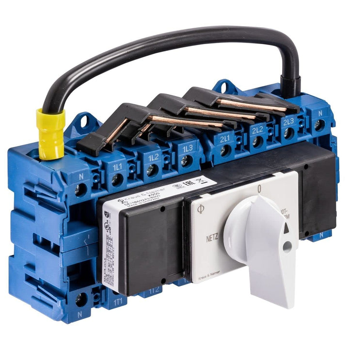 Kraus &amp; Naimer KG100.T904.VE2+F437 Umschalter 4-polig 100A mit Stellung Netz 0 Notstrom (NF KG100 K9