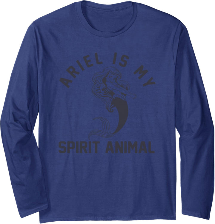Disney Little Mermaid Ariel My Spirit Animal Langarmshirt