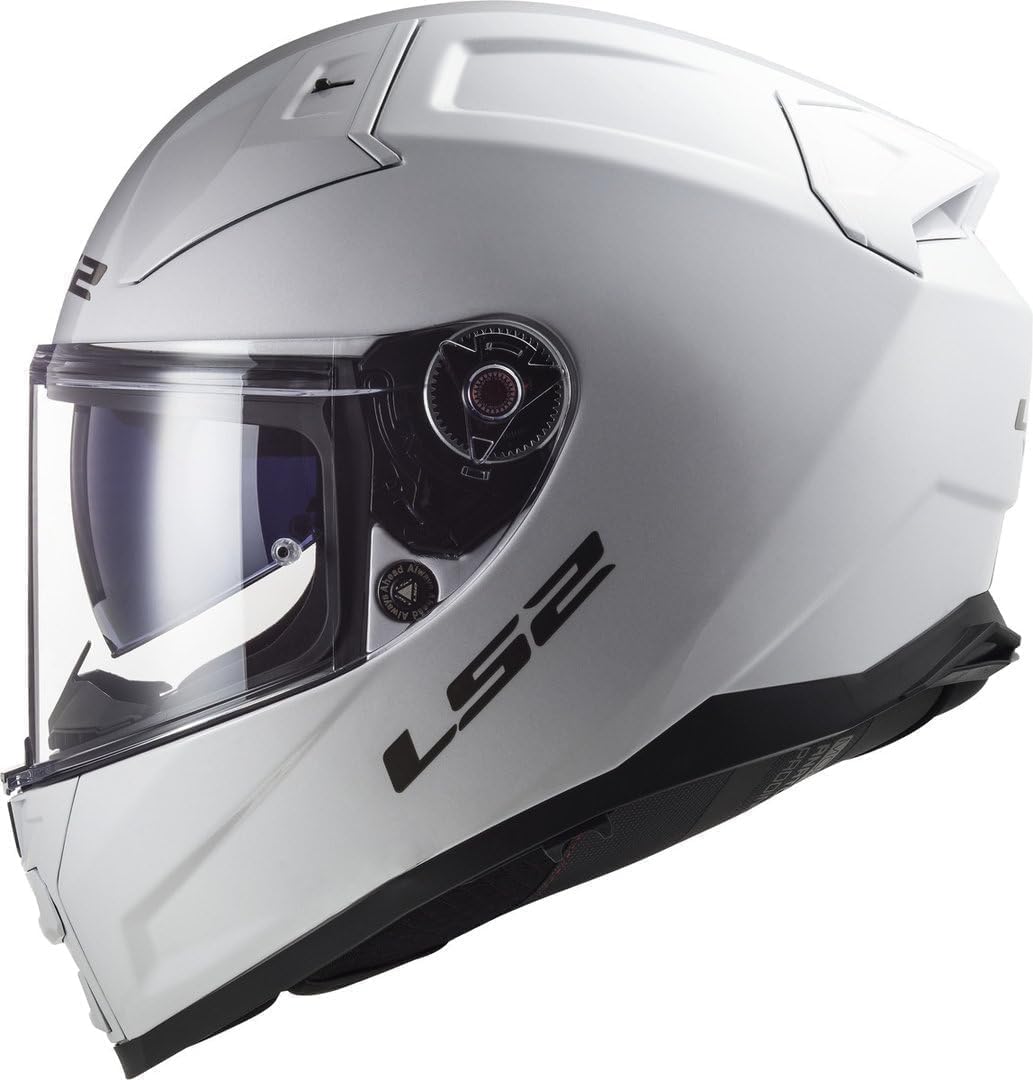 LS2, Integralhelme motorrad VECTOR II solid white, XS XS Weiss, XS Weiss